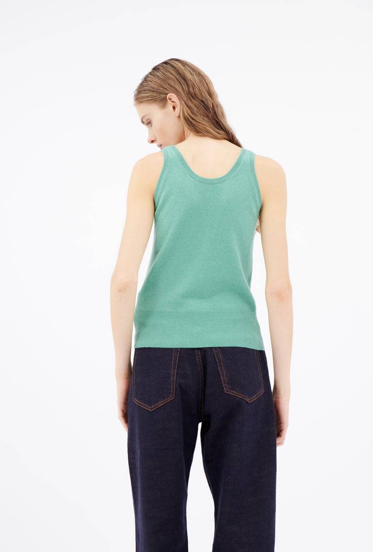 Odeeh Light Cashmere Top, Mermaid Green Blitzangebot