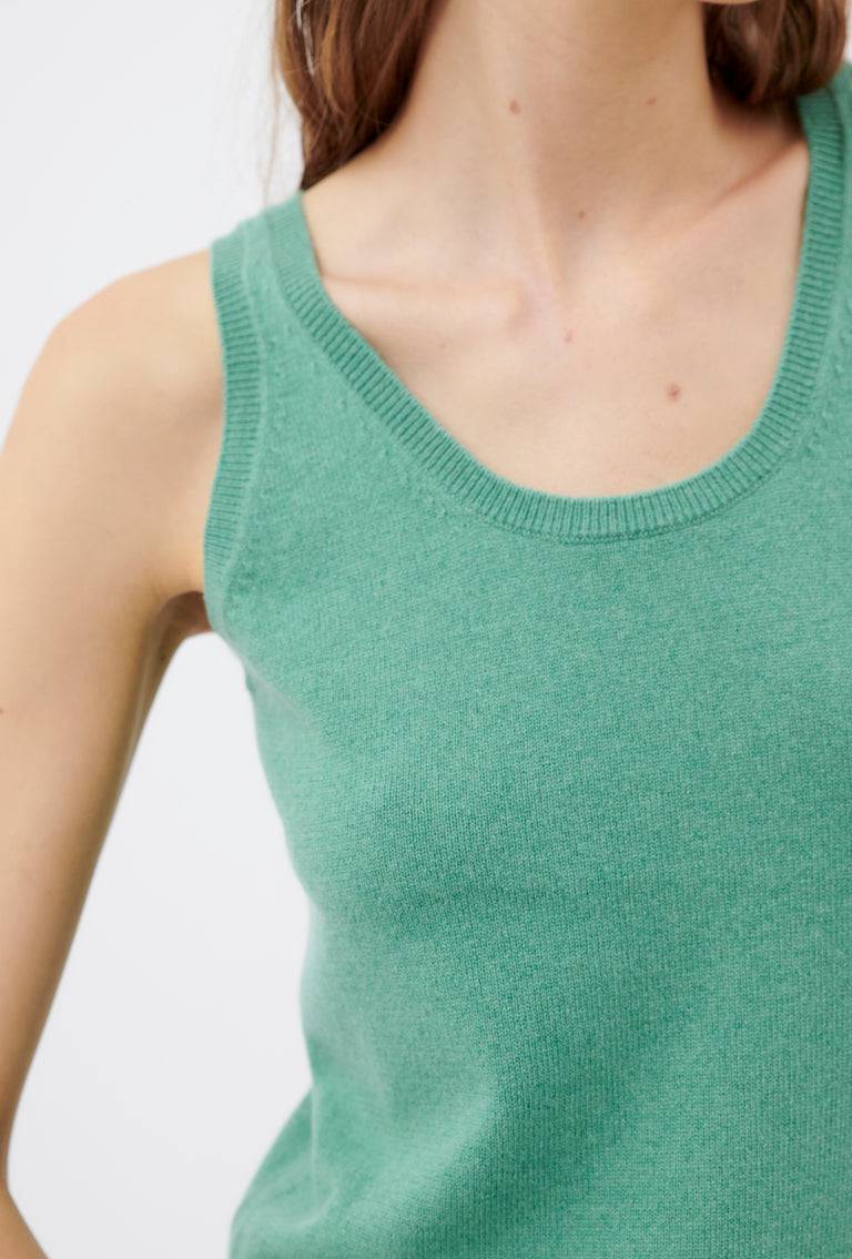 Odeeh Light Cashmere Top, Mermaid Green Blitzangebot