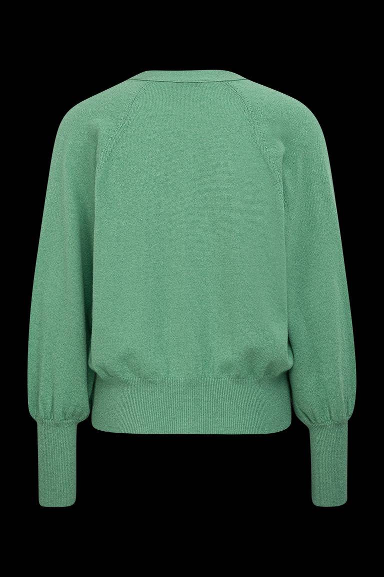 Odeeh Light Cashmere Cardigan, Mermaid Green Große Rabatte