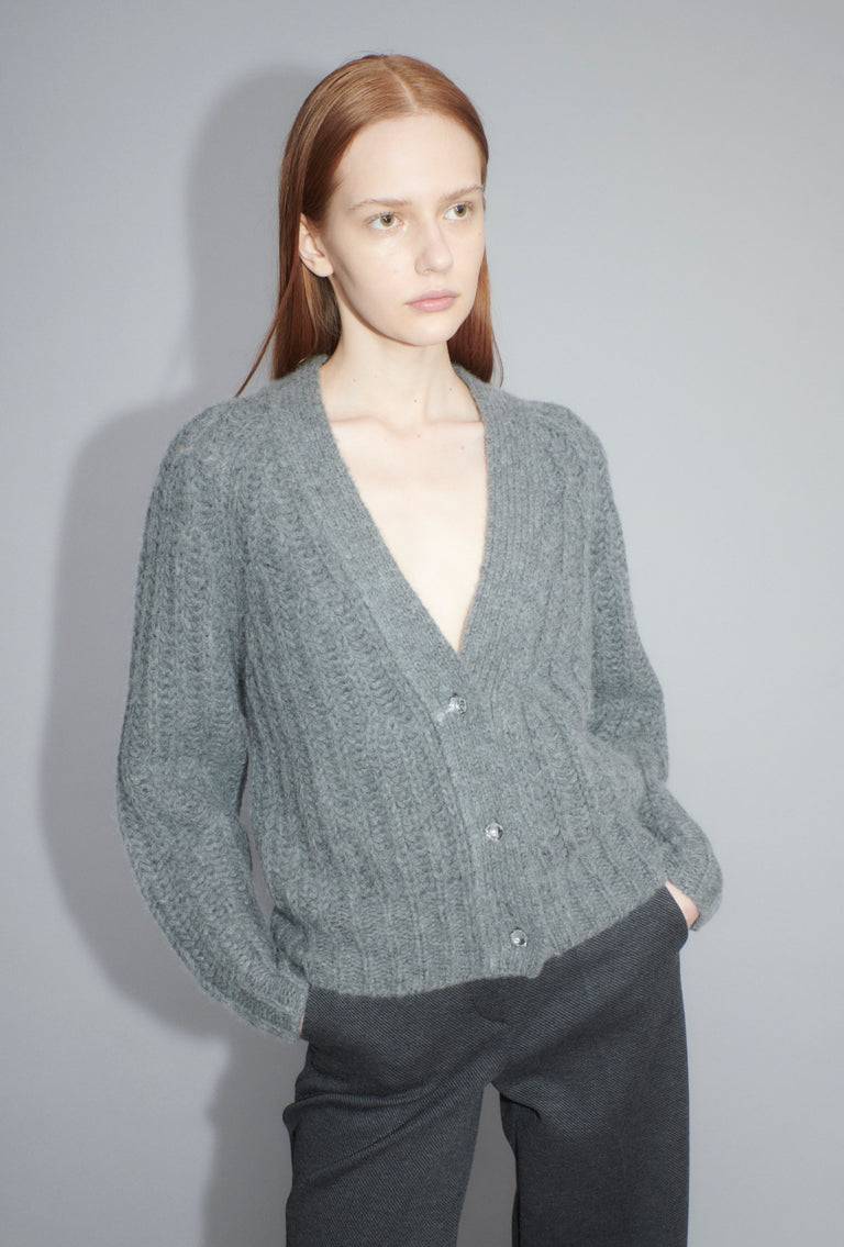 Odeeh Cashair Cardigan, Heather Grey Bestseller