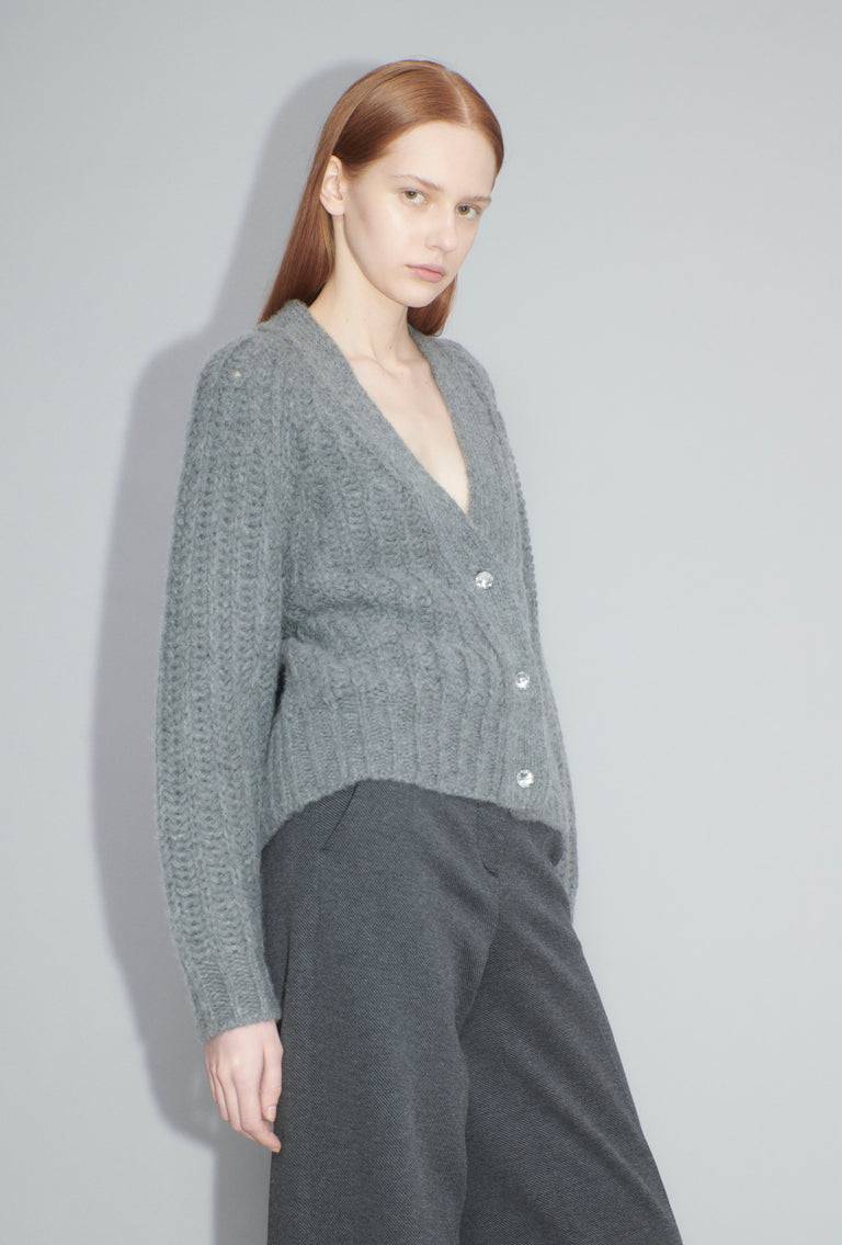 Odeeh Cashair Cardigan, Heather Grey Bestseller