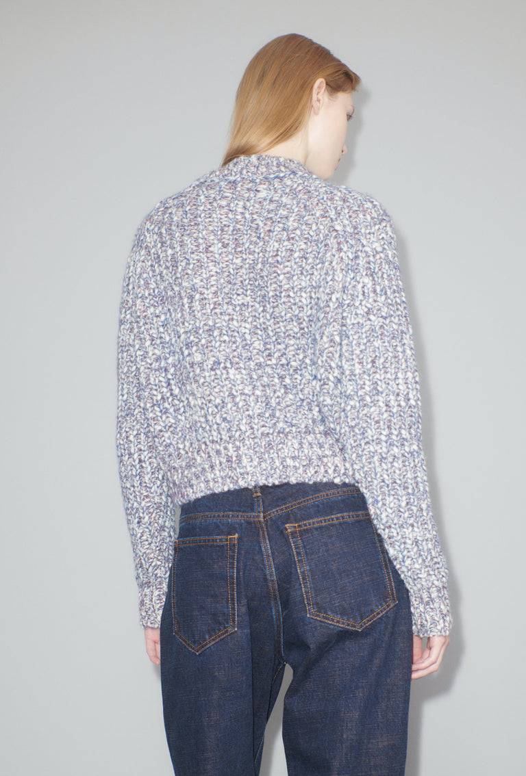 Odeeh Marbled Alpaca Wool Pullover, Light Mauve Tägliche Deals