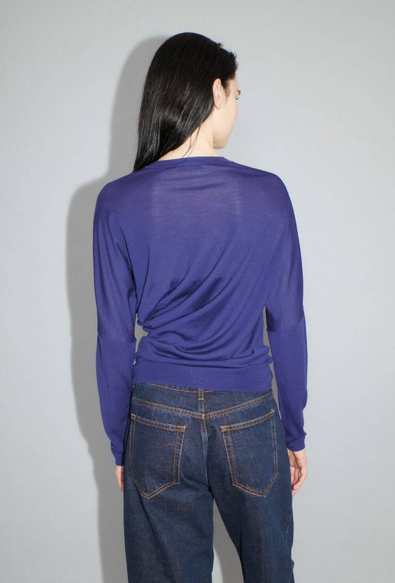 Odeeh Merino Extrafine Pullover, Plum Riesige Ersparnisse