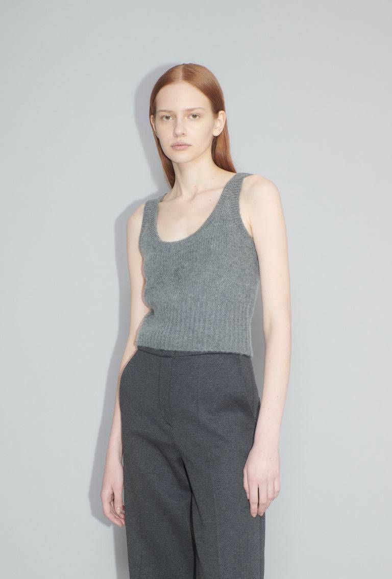 Odeeh Cashair Top, Heather Grey JETZT KAUFEN