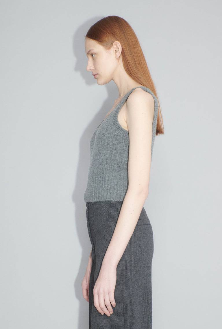 Odeeh Cashair Top, Heather Grey JETZT KAUFEN