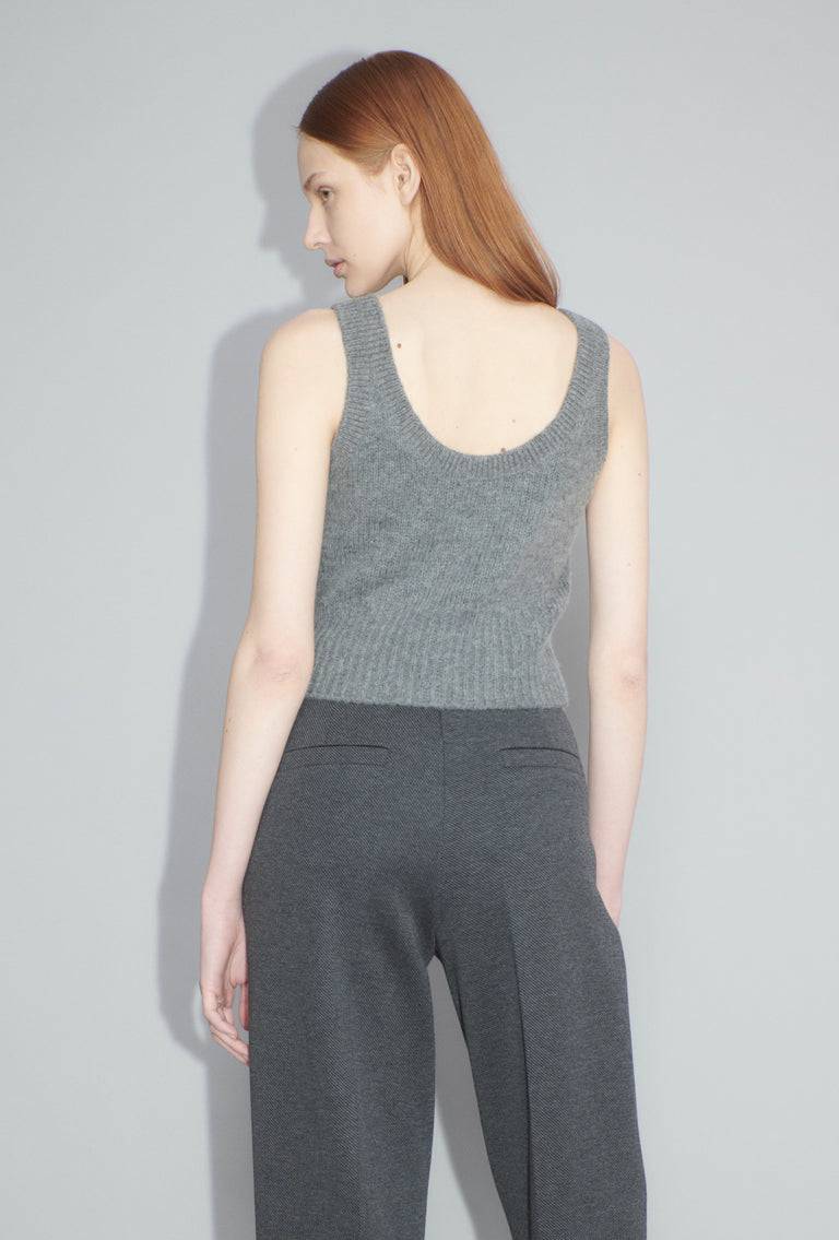 Odeeh Cashair Top, Heather Grey JETZT KAUFEN