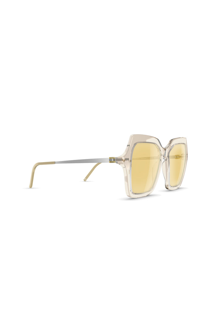 Odeeh NEUBAU Phaedra Sonnenbrille, Champagne/Titanium Letzter Tag
