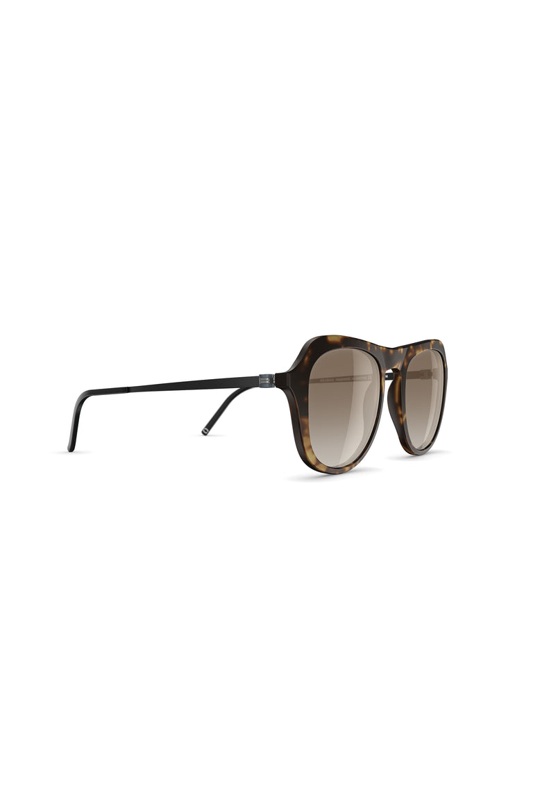 Odeeh NEUBAU Alexis Sonnenbrille, Dark Tortoise Matte / Black Bis zu 65% Rabatt