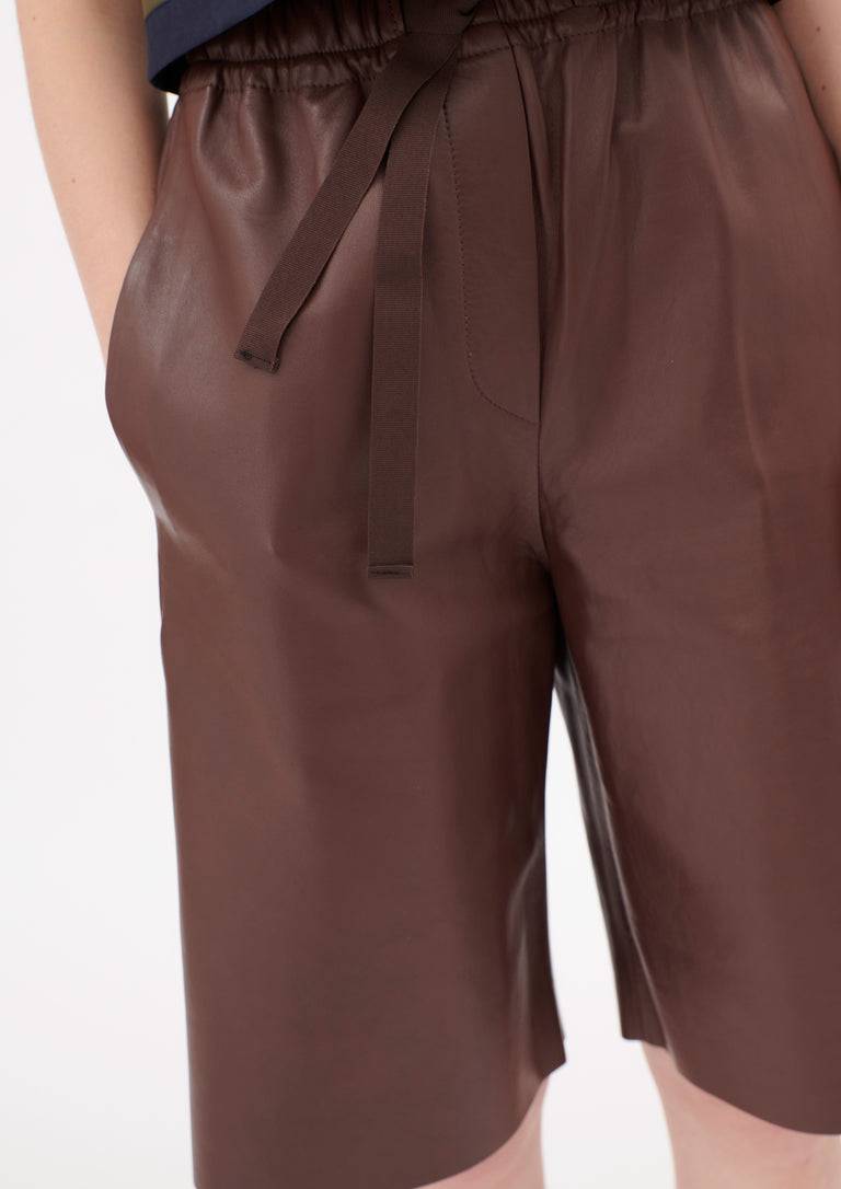 Odeeh Light Lamb Nappa Hose, Maroon Osterangebot