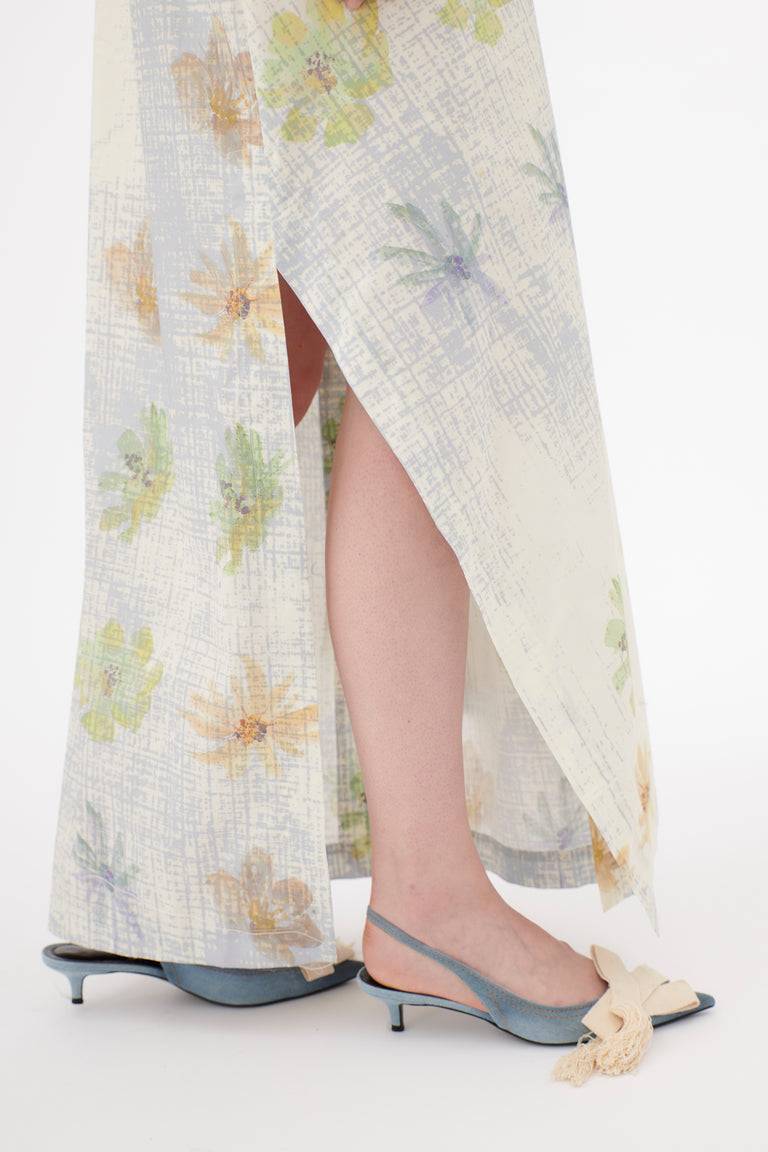 Odeeh Pixelated Daisies Kleid, Birch Top Angebot