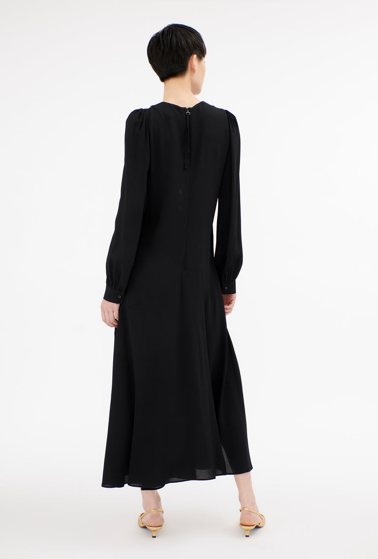 Odeeh Sablé Kleid, Jet Black Blitzangebot