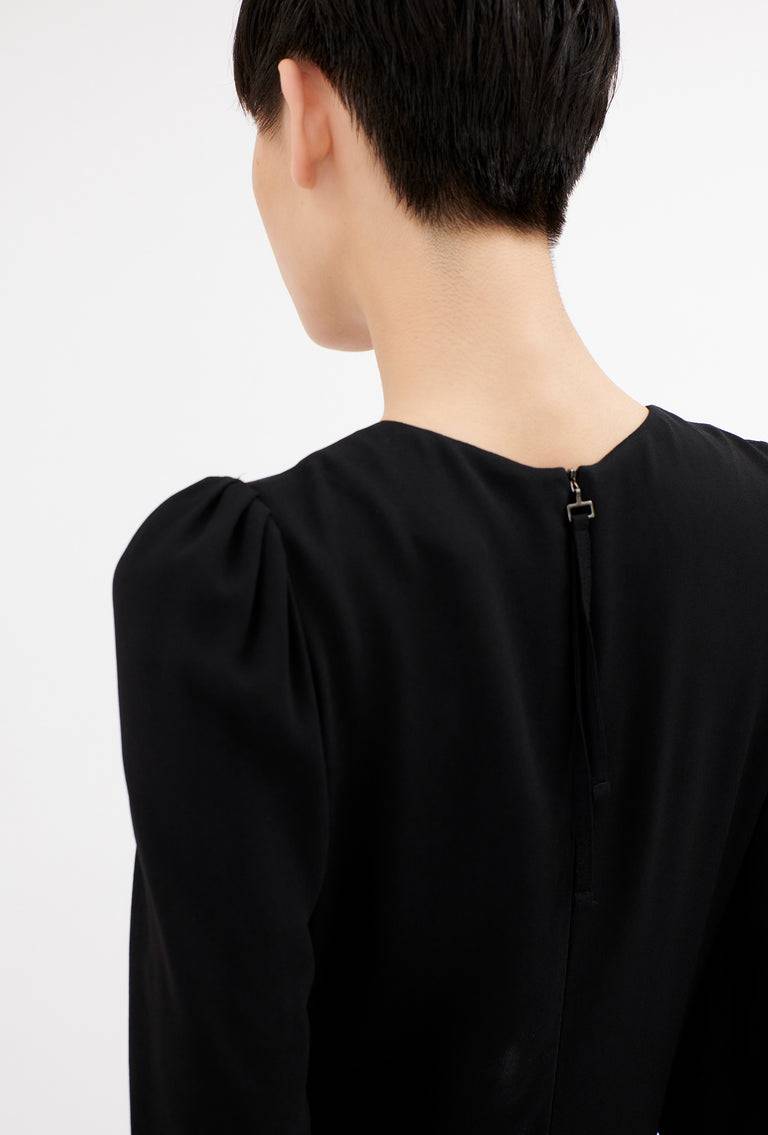 Odeeh Sablé Kleid, Jet Black Blitzangebot