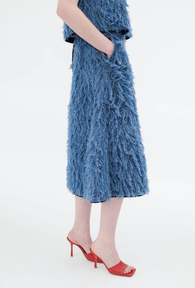 Odeeh Delavé Fringes Rock, Light Indigo Tägliche Deals