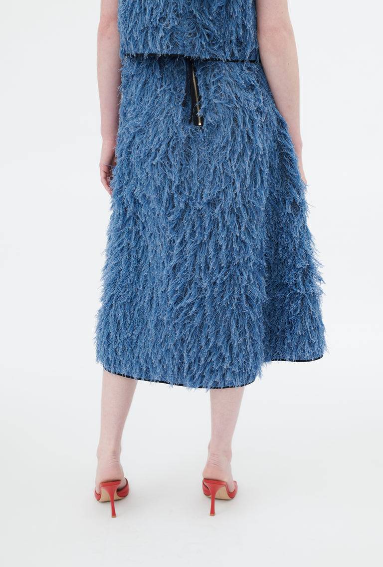 Odeeh Delavé Fringes Rock, Light Indigo Tägliche Deals