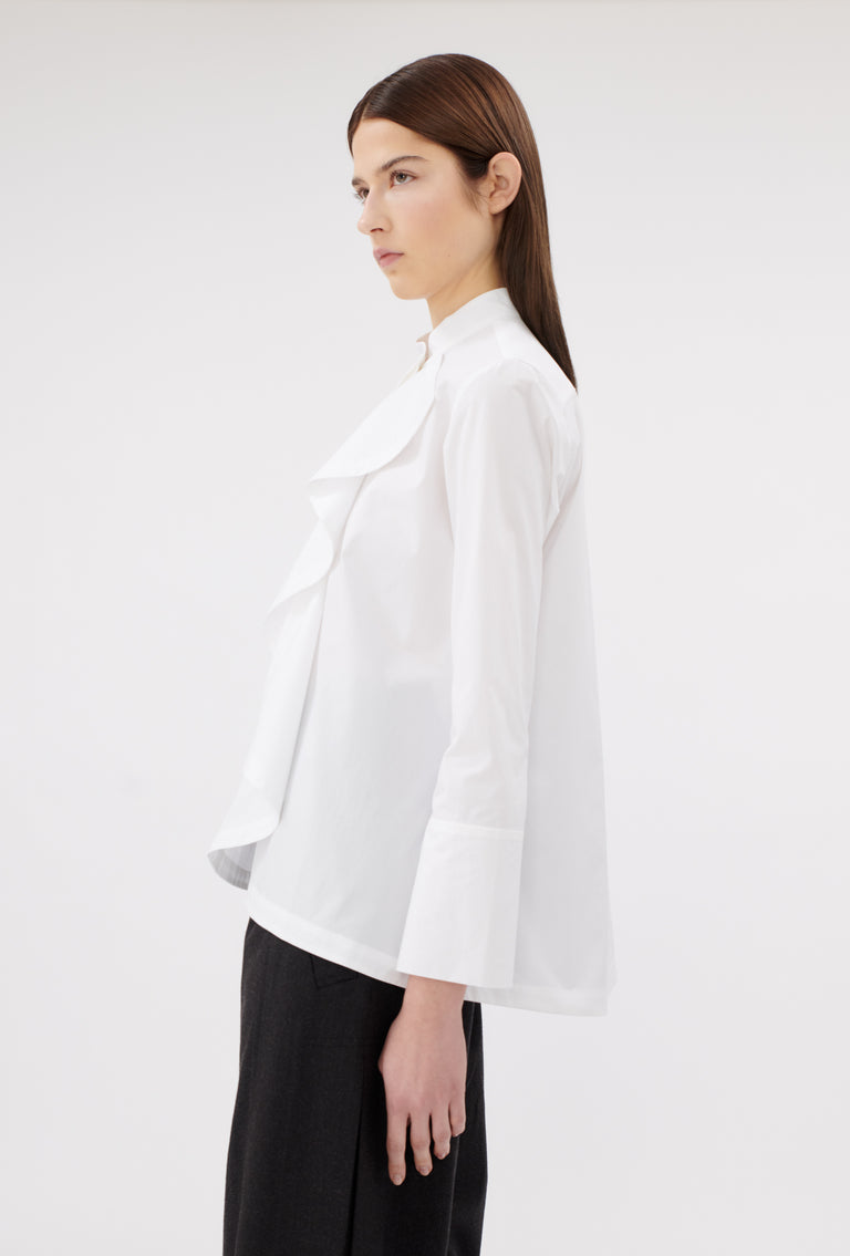 Odeeh Poplin Bluse, White Zeitbegrenzte Promotion
