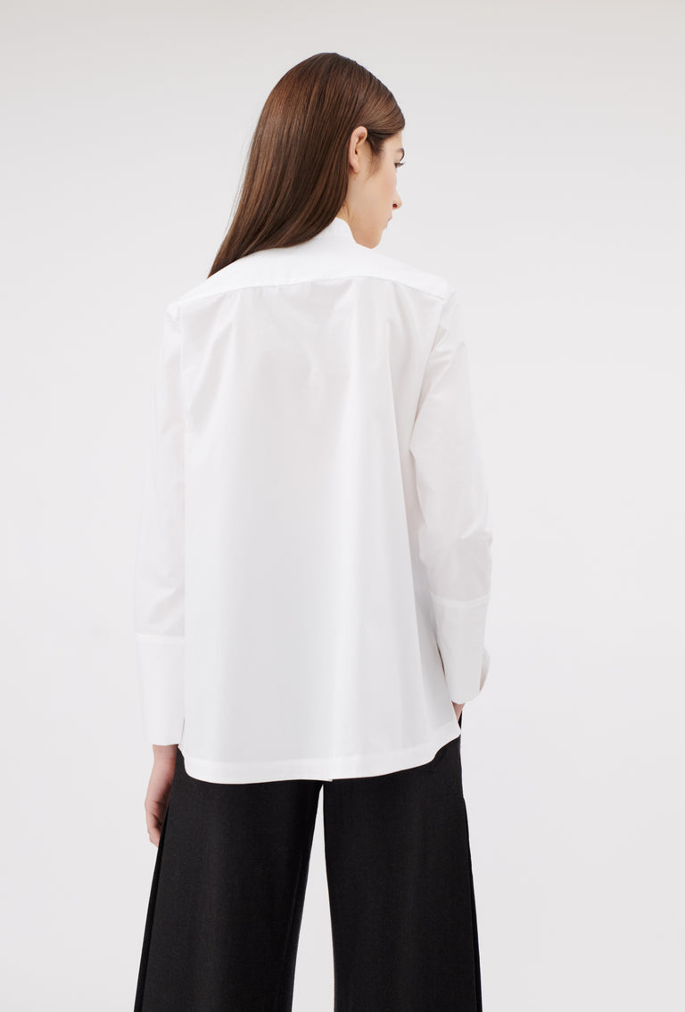 Odeeh Poplin Bluse, White Zeitbegrenzte Promotion