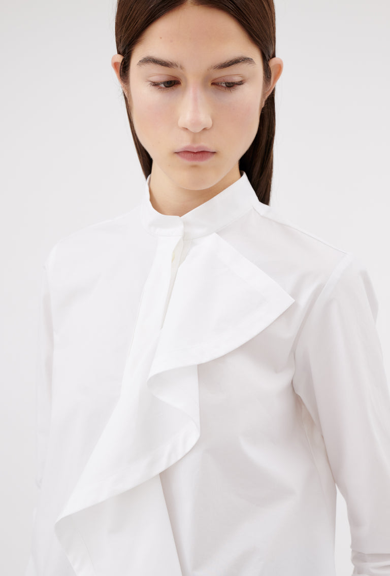 Odeeh Poplin Bluse, White Zeitbegrenzte Promotion