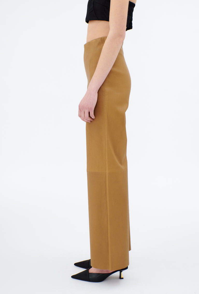 Odeeh Stretch Lamb Nappa Hose, Tiger's Eye 50% Rabatt mit kostenlosem Versand