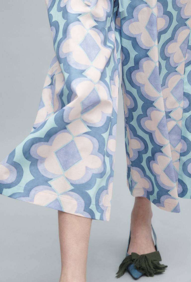 Odeeh Giant Arabesque Hose, Periwinkle Blue Kostenloser Versand international