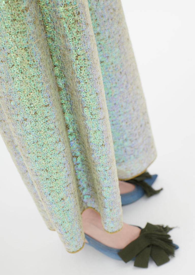 Odeeh Hazy Sequins Hose, Mermaid green zollfrei