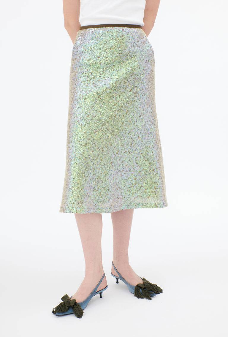 Odeeh Hazy Sequins Rock, Mermaid green 2025