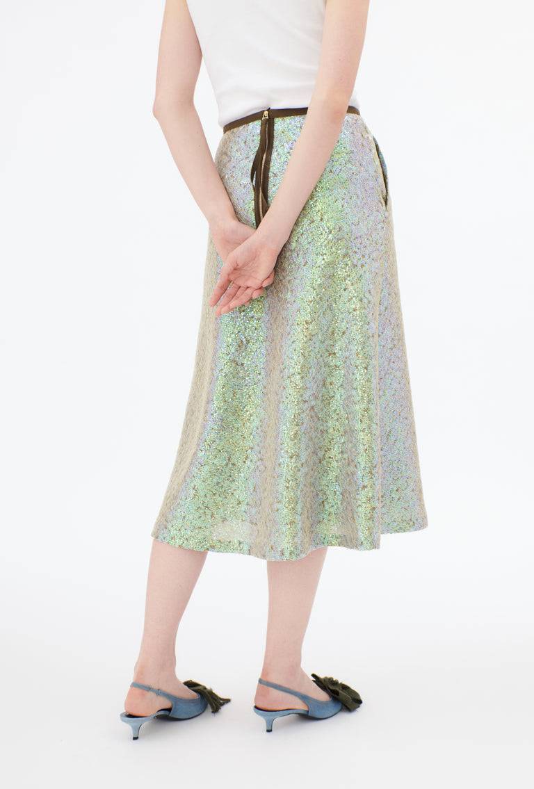 Odeeh Hazy Sequins Rock, Mermaid green 2025