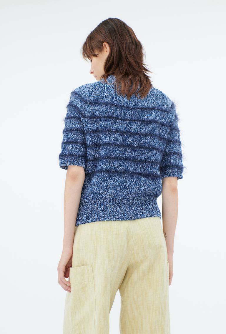 Odeeh Hairy Moulinè Pullover, Fayence Blitzverkäufe