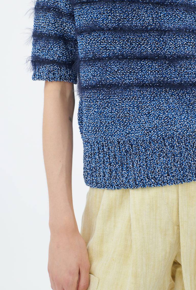 Odeeh Hairy Moulinè Pullover, Fayence Blitzverkäufe