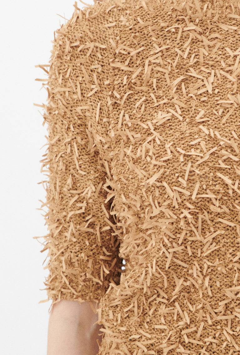 Odeeh Snippets Pullover, Brown Sugar Sonderangebot