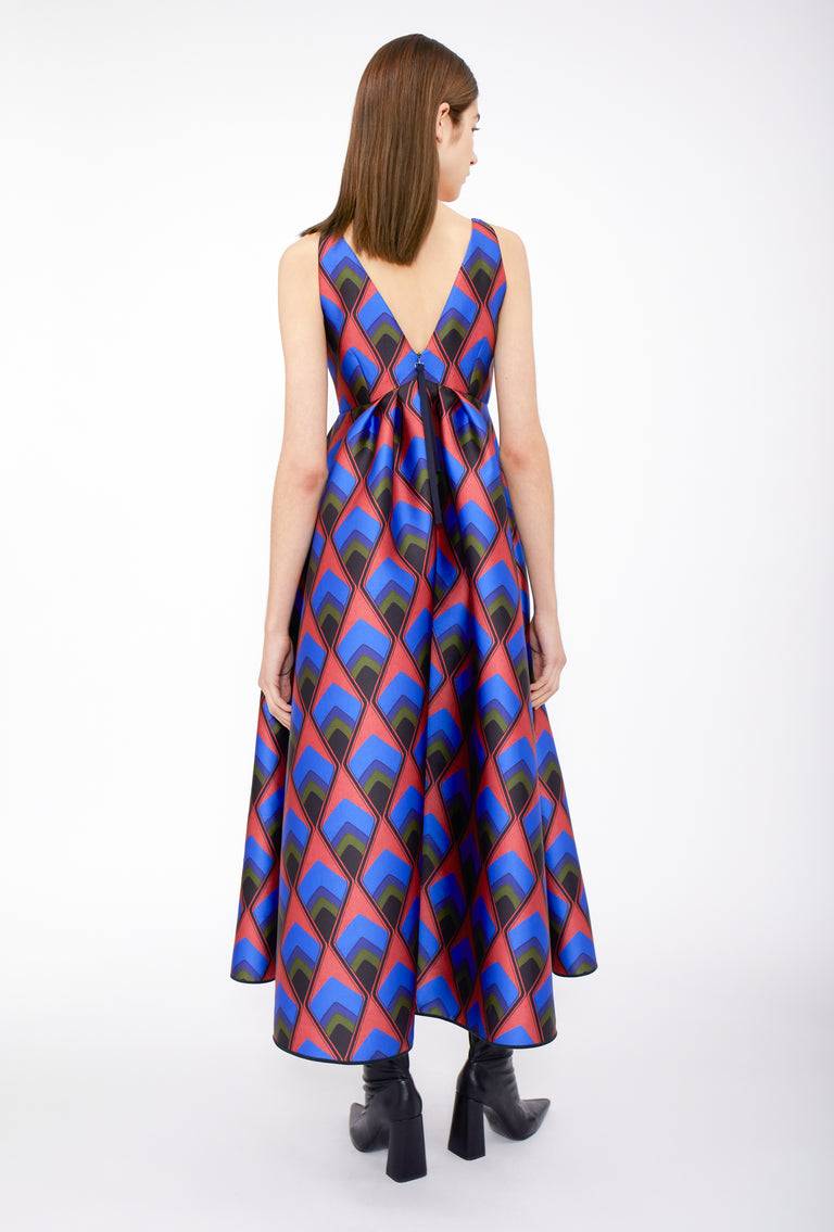 Odeeh Peacock Kleid, Cinnabar Begrenztes Angebot