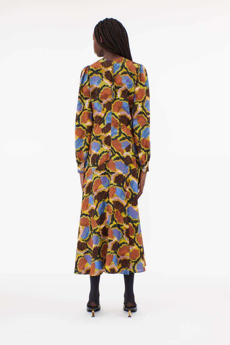 Odeeh Fans Kleid, Goldocker Saisonschlussverkauf
