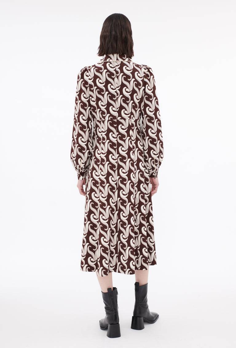 Odeeh Locks Kleid, Dark Chocolate Black Friday