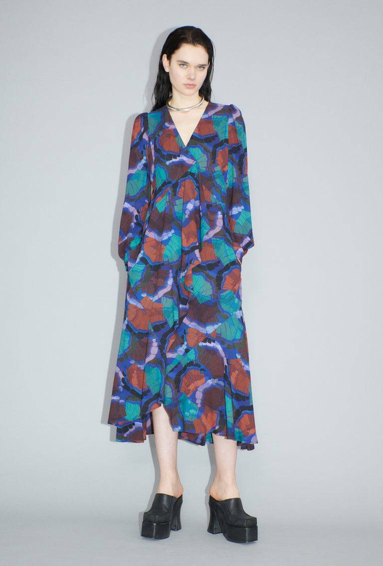 Odeeh Fans Kleid, Peacock Valentinstagsangebot