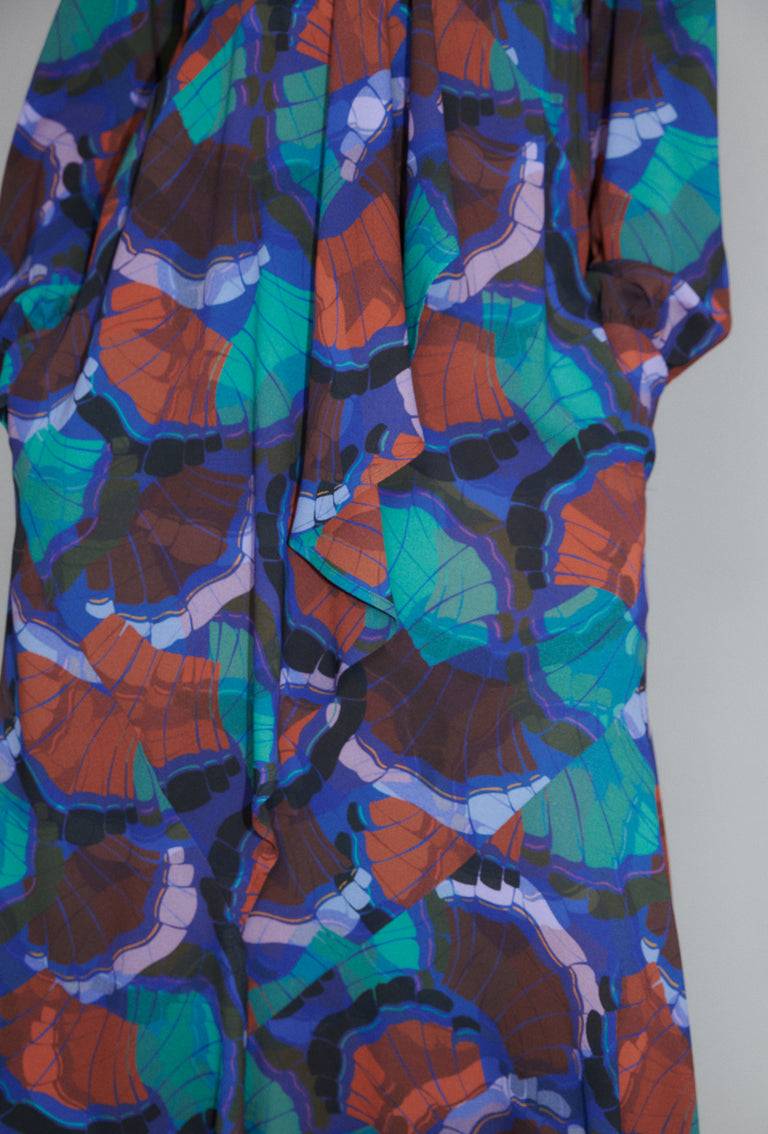 Odeeh Fans Kleid, Peacock Valentinstagsangebot