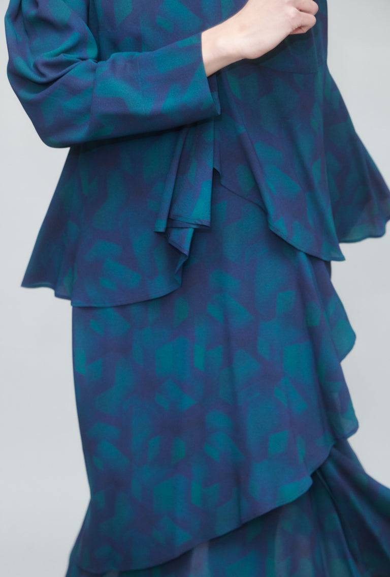 Odeeh Caleidoskope Kleid, Ink Lagerräumung