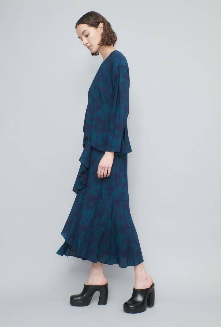 Odeeh Caleidoskope Kleid, Ink Lagerräumung