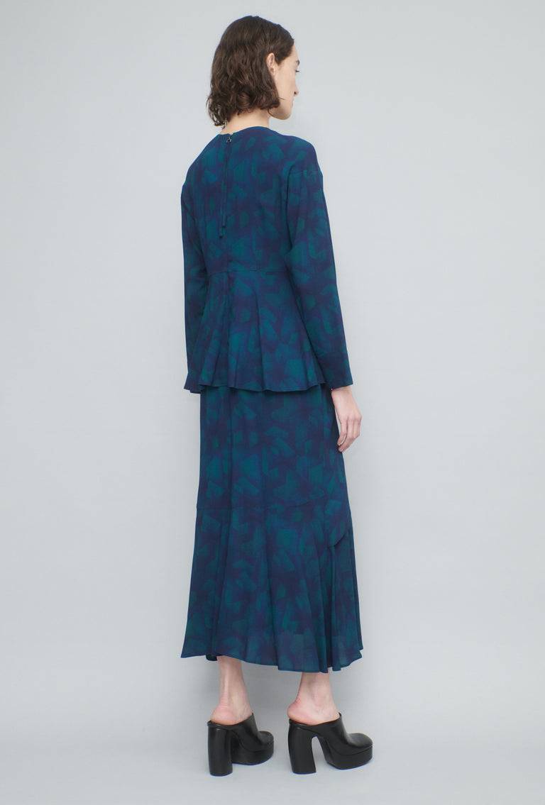 Odeeh Caleidoskope Kleid, Ink Lagerräumung
