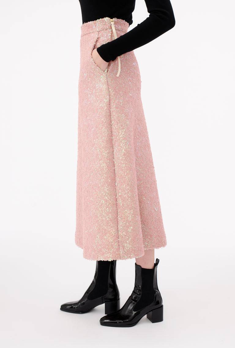 Odeeh Terry Sequins Rock, Rosé Kauf eins, bekomm eins gratis