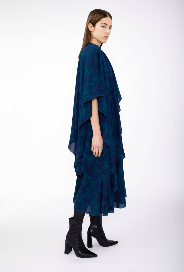 Odeeh Caleidoskope Kleid, Ink Clearance-Verkauf