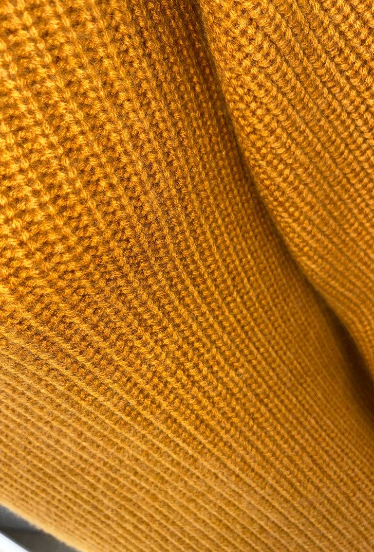 Odeeh Cash-Wool-Mix Pullover, Saffran Im Verkauf