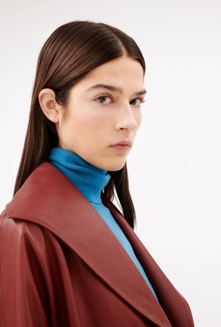 Odeeh Lamb Nappa Jacke, Tizian Red Fabrikverkauf