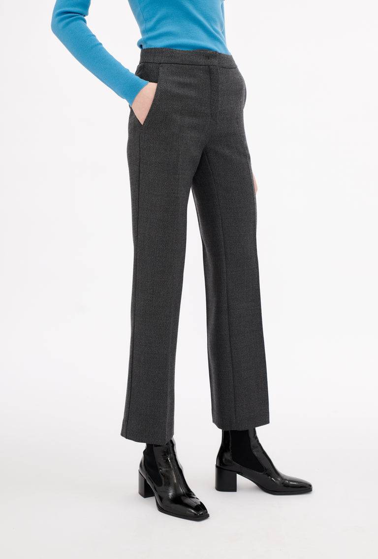 Odeeh Savile Row Wool Pique Hose, Charcoal Begrenztes Angebot