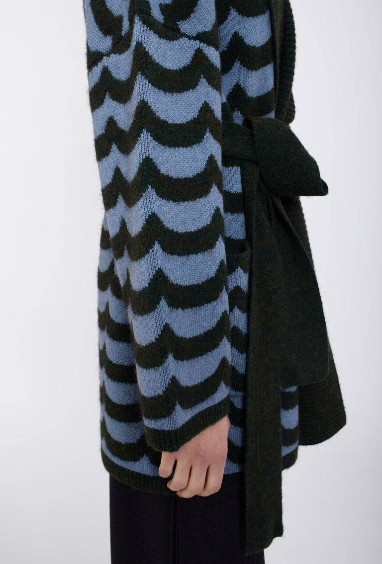 Odeeh Waves Cardigan, Mermaid Green Cyber Monday