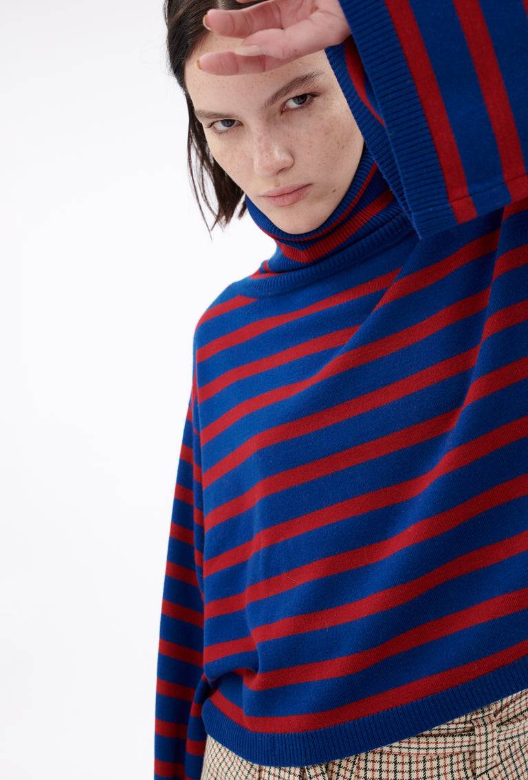 Odeeh Merino Extrafein Pullover, Cherry Lagerräumung