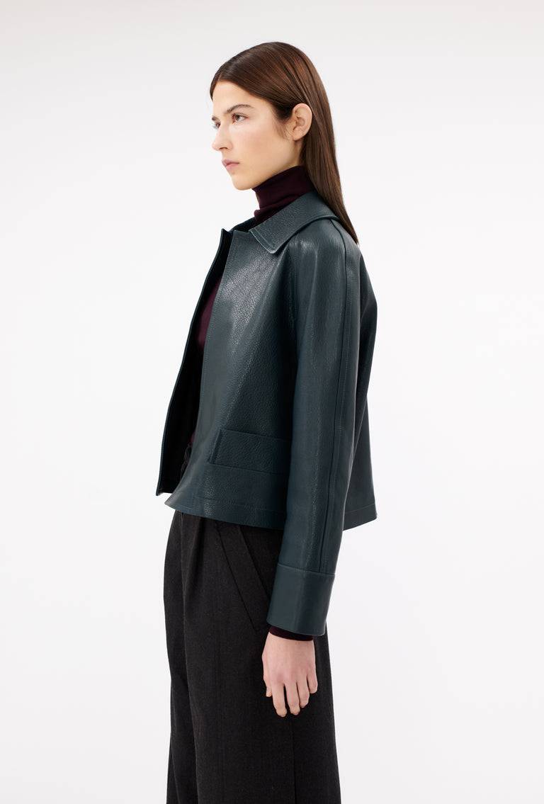 Odeeh Grain Nappa Jacke, Night Forest Top Angebot
