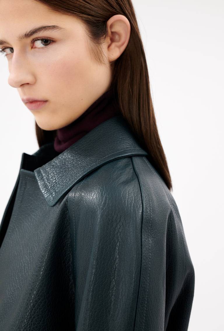Odeeh Grain Nappa Jacke, Night Forest Top Angebot
