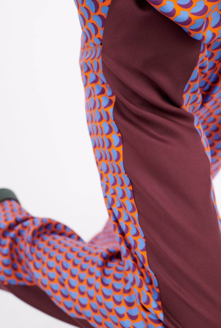 Odeeh Baisers Silk Twill Hose, Cobalt Super Sparpreis