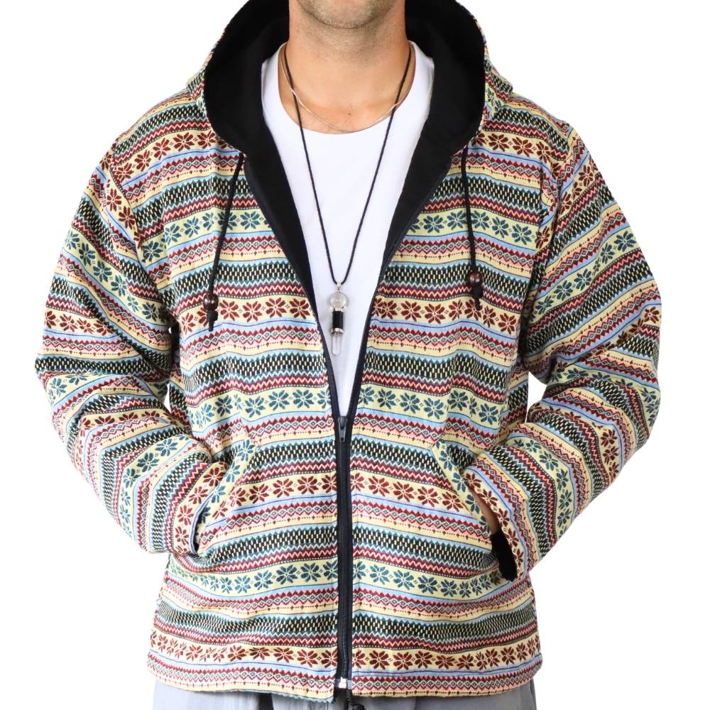 Panasiam Jacke Webmuster Ethno Flash Sale