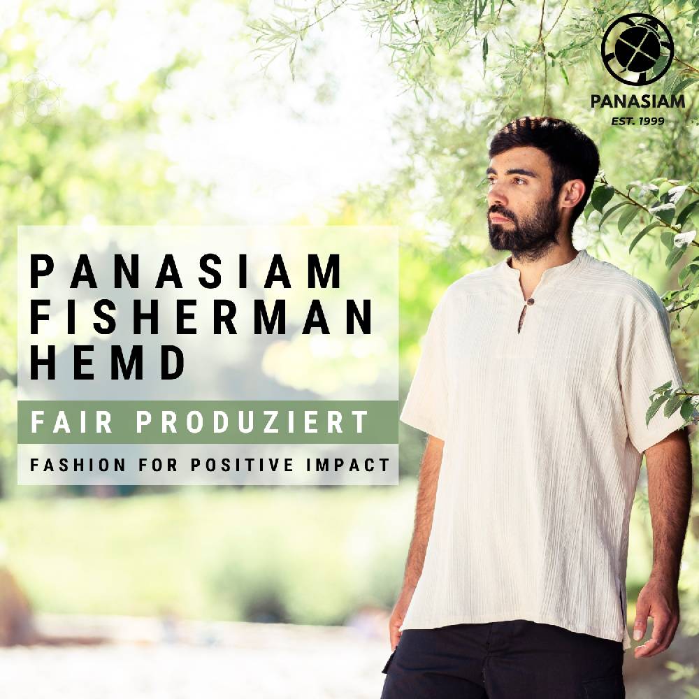 Panasiam Fischerhemd Klassik | Kurzarm Blitzangebot