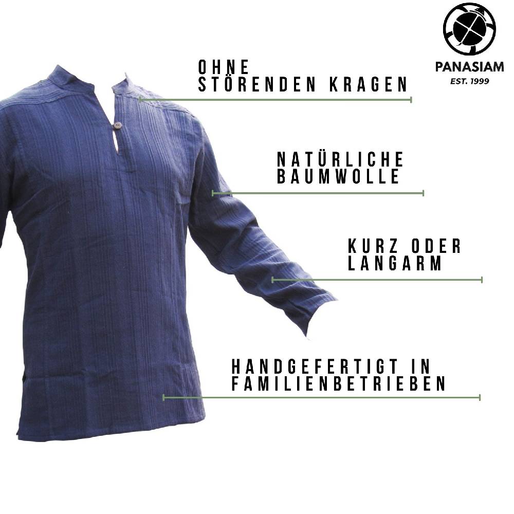 Panasiam Fischerhemd Klassik | Langarm Räumungsverkauf